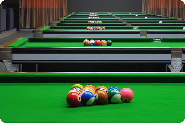 台球厅内部展示